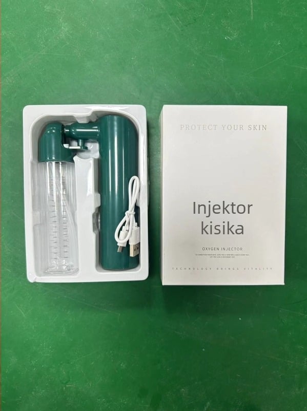 Uređaj za hidratantni sprej za lice s injekcijom kisika, ručni prenosni uređaj za čišćenje pora, ugrađena baterija 300–500 mAh, hladni sprej, drugi stupanj