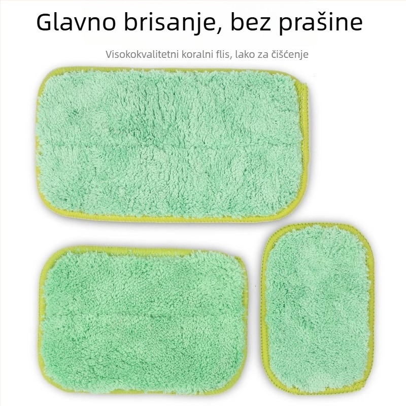 Feather robe Gumica za kredu, koralni velur, magnetska, zamjenjiva za bijele ploče i ploče za crtanje