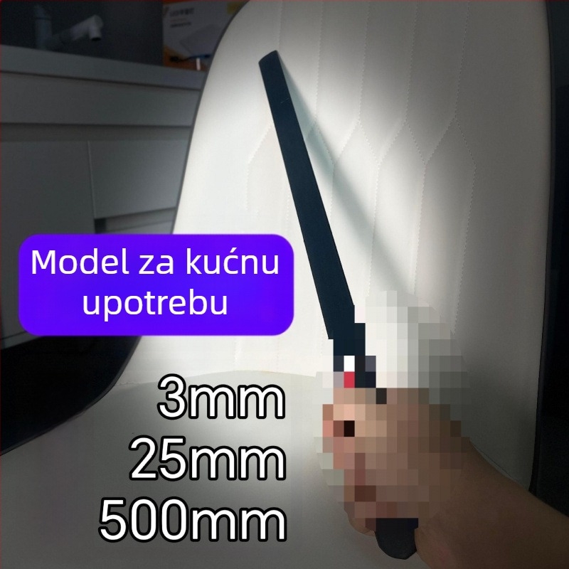 Kućni mjerač s pokazivačem za podučavanje, mekano mjerno ravnalo, ratan štap za podučavanje, lagan i kompaktan dizajn