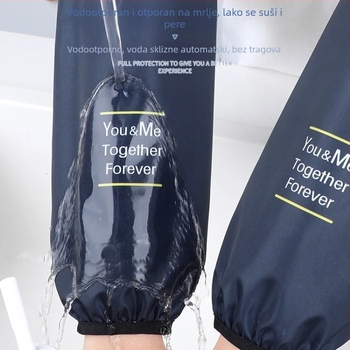 Pregača s rukavima za kuhinju — vodootporna, otporna na ulje, izdržljiva zaštita