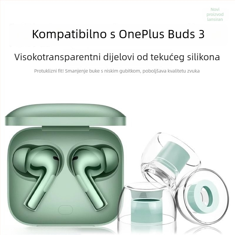 Tekućosilikonsko kućište za Huawei FreeBuds 6i – zaštitne kapice za slušalice otporne na klizanje i redukciju buke, visoka estetska udobnost, izlazak 2024