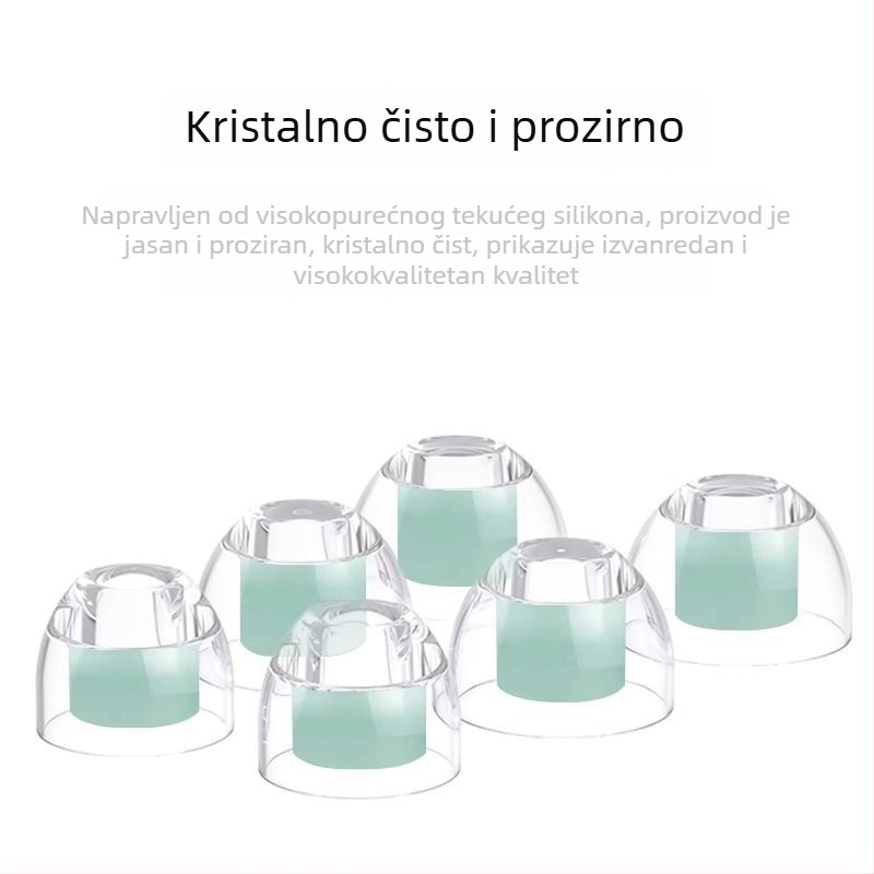 Tekućosilikonsko kućište za Huawei FreeBuds 6i – zaštitne kapice za slušalice otporne na klizanje i redukciju buke, visoka estetska udobnost, izlazak 2024