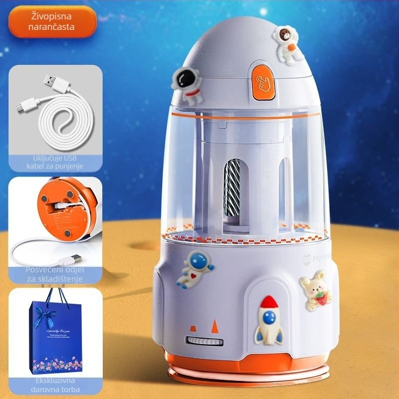 Električno automatsko oštrilo za olovke | Model M3119-1; Materijal: Plastika; Oblik: Geometrijski; Pogon: Električni