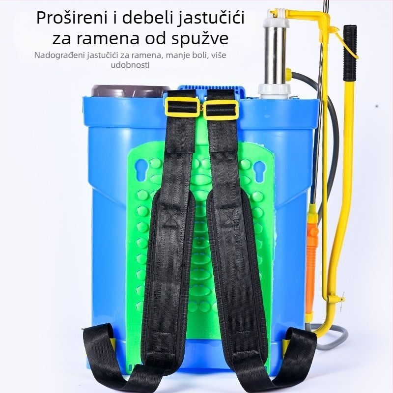 Xin Miao plastični 3-djelni set raspršivača – ručni raspršivač za poljoprivredu, raspršivanje vodene magle pod tlakom