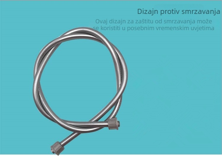 Poljoprivredni električni raspršivač - dodaci: ručica s prekidačem, linija za regulaciju brzine, antifriz, zaštita od eksplozije, debeli cijev