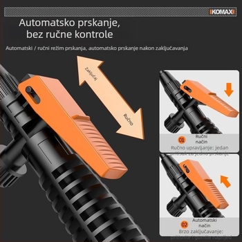 Cosmax električni prskač – litijeva baterija, zaštita biljaka, kućna upotreba