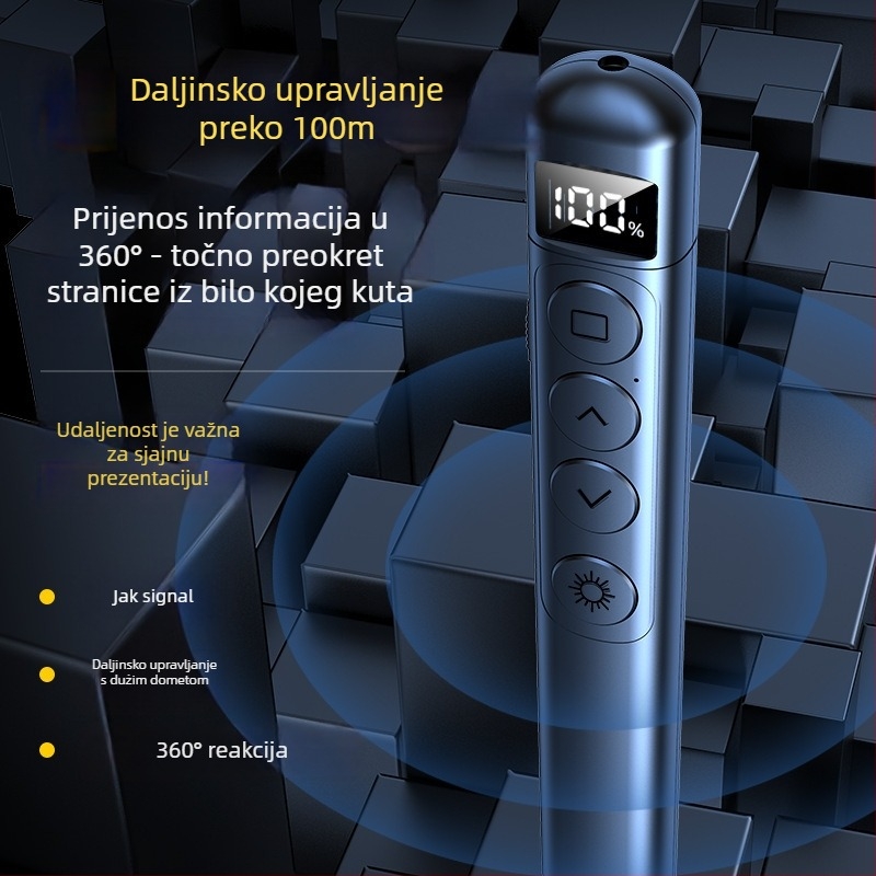 Pisač s laserskim prebacivanjem stranica - USB punjiv, višenamjenski prezentacijski alat za multimedijalno podučavanje