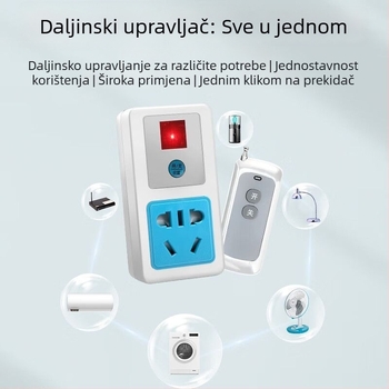 Bežični utičnica s daljinskim upravljanjem za vodnu pumpu, visoke snage, 220V, bakreno tijelo, CCC certificirano, nacionalni standard.