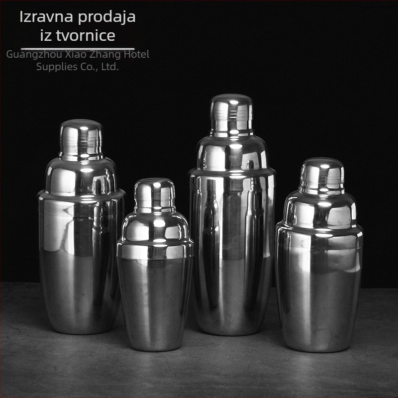 Koktel shaker od debelog nehrđajućeg čelika 304, moderni minimalistički stil, model xhy666, marka Xiao Zhang