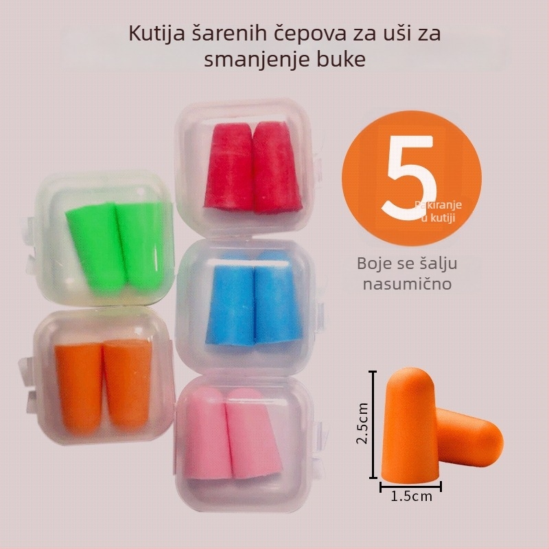 Deli ušni čepići za smanjenje buke, profesionalna zvučna izolacija, modeli 19750, 19752, 19753