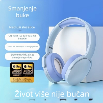 Bluetooth slušalice s aktivnom redukcijom šuma, unisex, za unutarnju upotrebu, cijelu godinu, izdanje Zima 2025