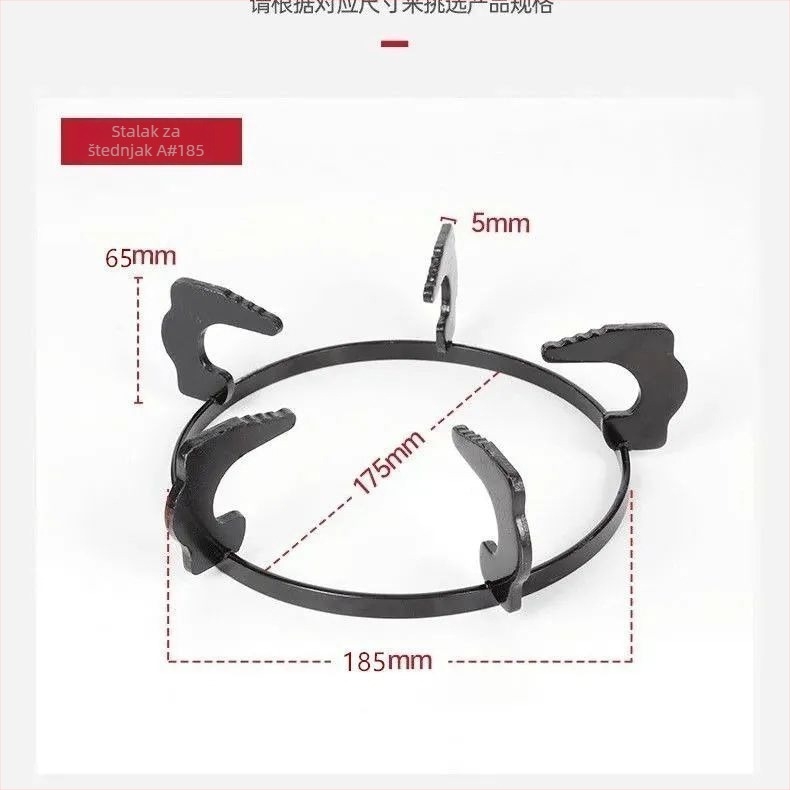 Držač za lonce za plinski štednjak, instalacija: postavljanje, izdanje 2024, kuhinjski posuđe