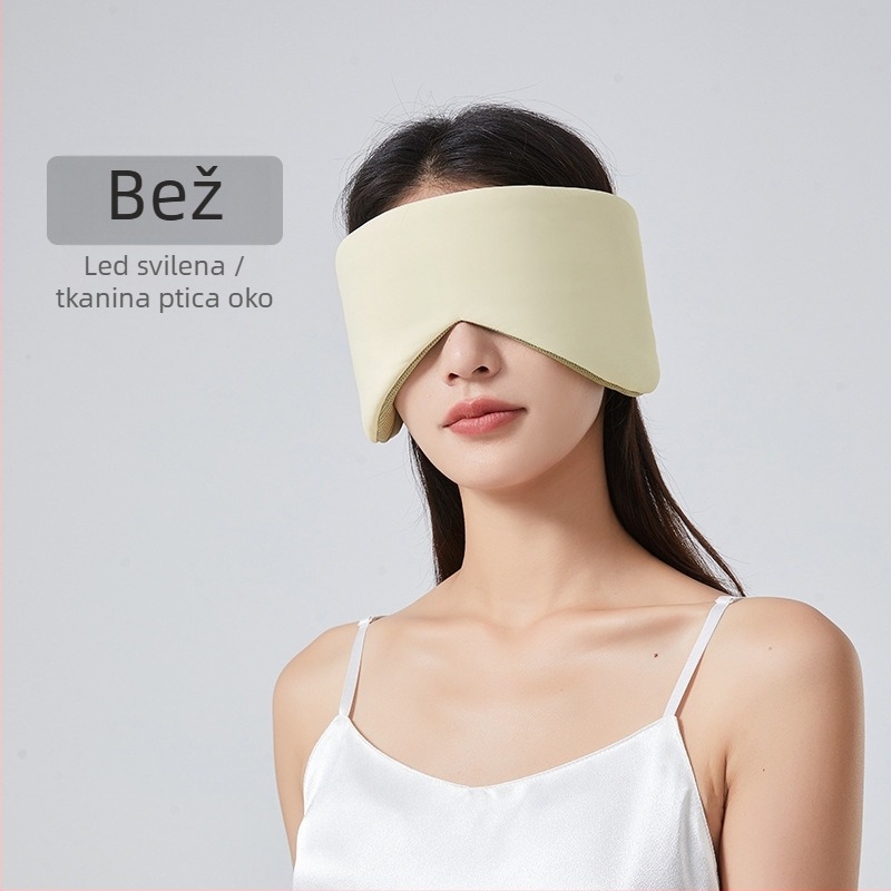 Dvostruka maska za oči s ušnim zaštitnim ulošcima – unisex odrasli, lagana zvučna izolacija za uredsku pauzu