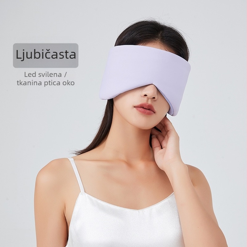 Dvostruka maska za oči s ušnim zaštitnim ulošcima – unisex odrasli, lagana zvučna izolacija za uredsku pauzu