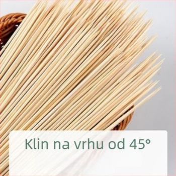 Jednokratni bambus štapići za roštilj – Good and Clean, BBQ serija, Moso bambus, podrijetlo Guangdong, Premium proizvod