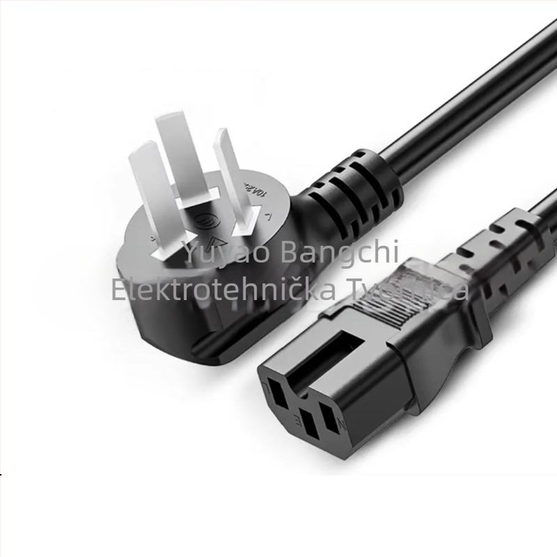 Xiongbang univerzalni napajni kabel za kućanske uređaje — 3X nacionalno potvrđen, PVC ovojnica, kompatibilan s kuhalom riže, aparat za pečenje kruha, električnom tavom i računalnom opremom