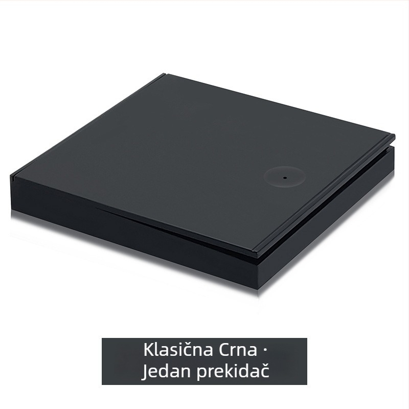 RF433 Bežični zidni panel prekidač, tip 86, s daljinskim upravljačem, 65 g, -40°C do +70°C, za kućne usisavače