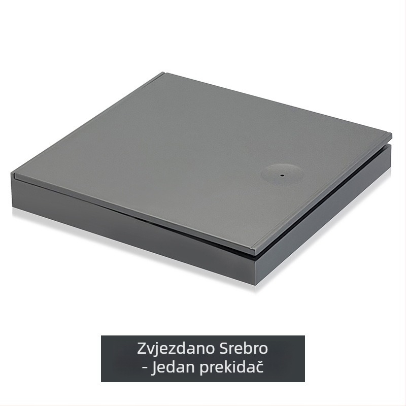 RF433 Bežični zidni panel prekidač, tip 86, s daljinskim upravljačem, 65 g, -40°C do +70°C, za kućne usisavače