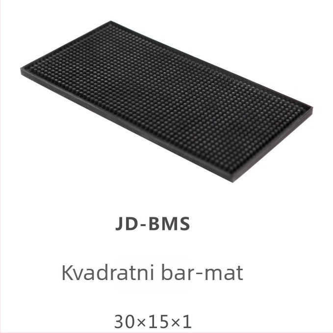 Set alata za bar: trenuta boca, bar mat, kutija soli, kutija voća, klips za led, lopatica za led i šejker čaša — JD marka, plastika, moderni minimalistički stil, lansiran u proljeće 2013., pakiranje u jednom komadu.