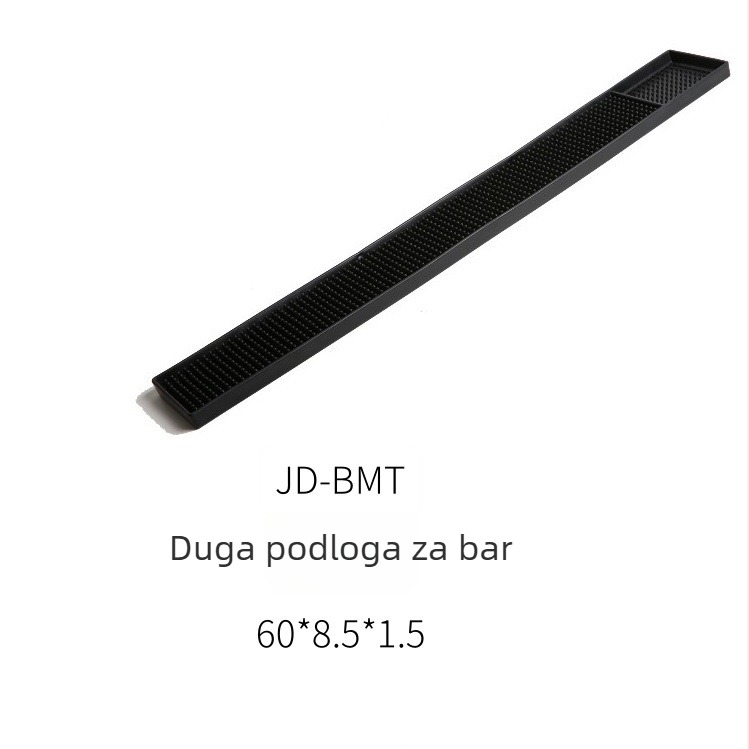 Set alata za bar: trenuta boca, bar mat, kutija soli, kutija voća, klips za led, lopatica za led i šejker čaša — JD marka, plastika, moderni minimalistički stil, lansiran u proljeće 2013., pakiranje u jednom komadu.