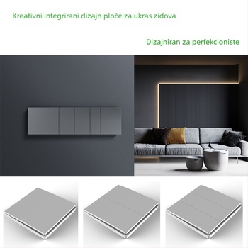 Bežični daljinski upravljač s bezokvirnim velikim panelom, CE certifikat, -20°C do 45°C, Connect smart