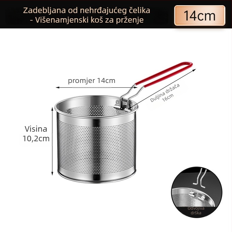 Visokotemperaturno otporna košara za ugljen za unutarnju električnu ploču i kazetni štednjak, zapaljenje ugljena, vanjski roštilj