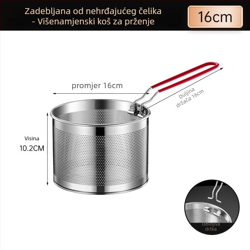 Visokotemperaturno otporna košara za ugljen za unutarnju električnu ploču i kazetni štednjak, zapaljenje ugljena, vanjski roštilj