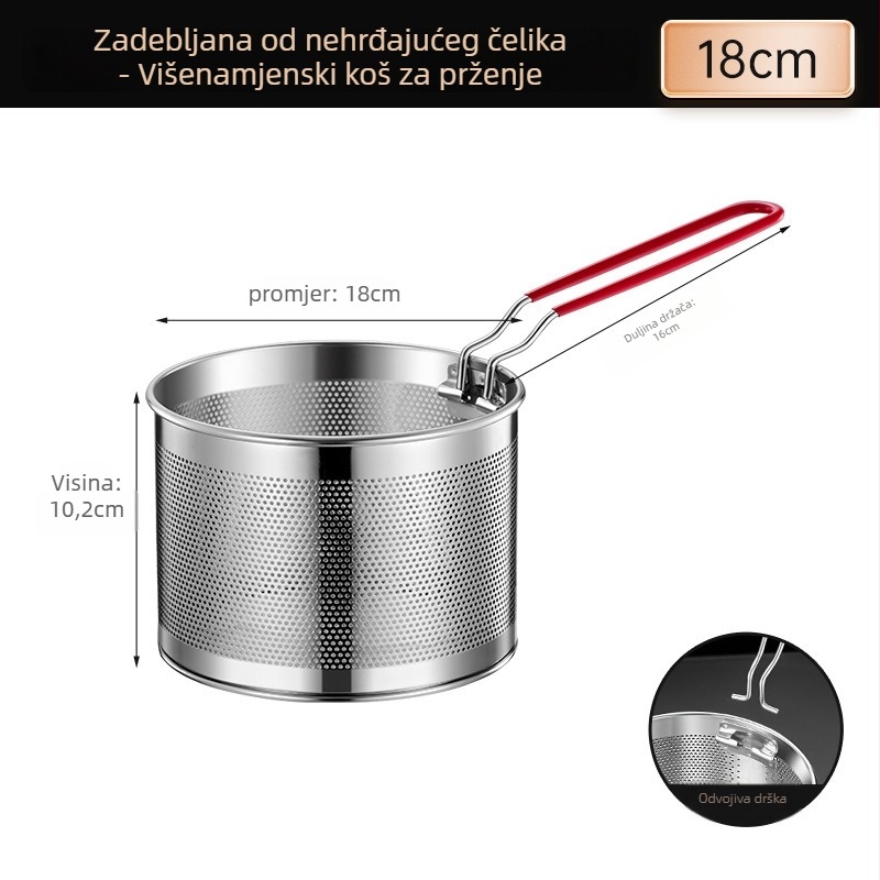 Visokotemperaturno otporna košara za ugljen za unutarnju električnu ploču i kazetni štednjak, zapaljenje ugljena, vanjski roštilj