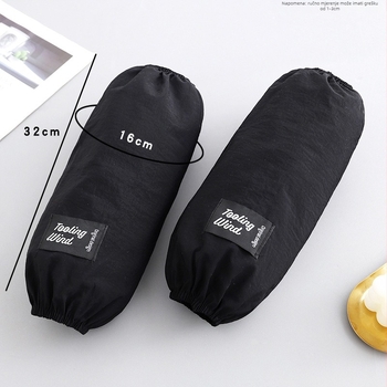 Kuhinjska pregača s rukavima – protivprljava, otporna na habanje, prozračna, unisex, za catering i kuhanje