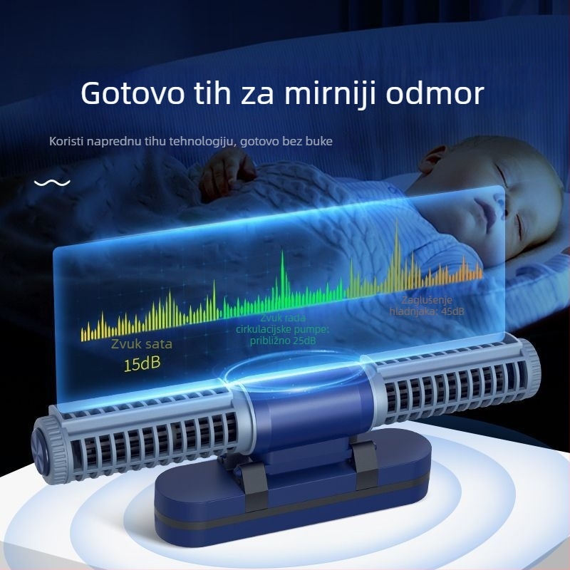 SQG Pumpa za cirkulaciju akvarija — izuzetno tiha, promjenjiva frekvencija, podvodni tvorac valova s križnim tokom