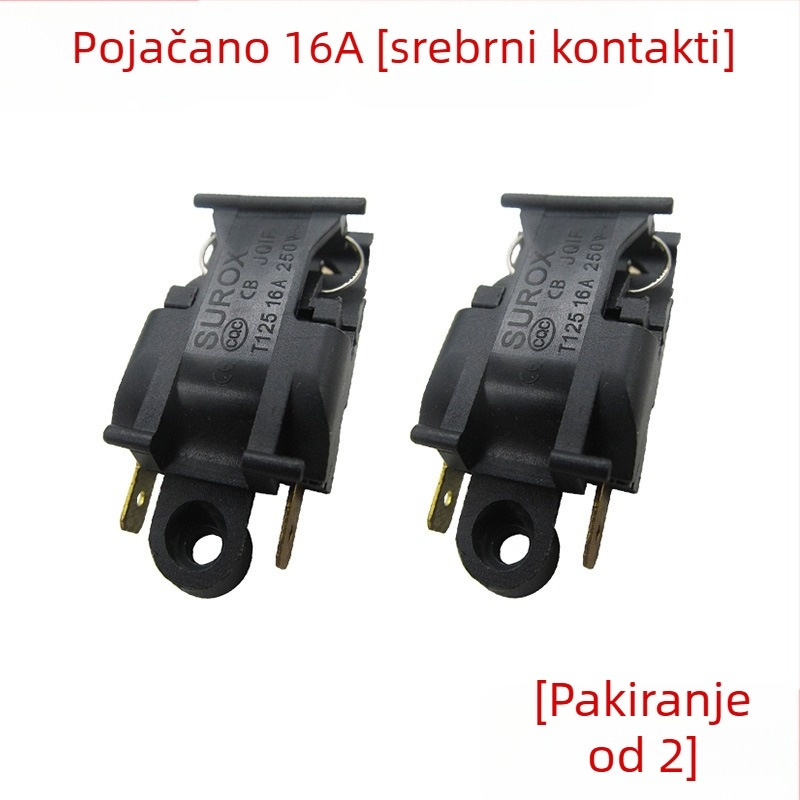 Prekidač kontrole temperature za električni čajnik - 30A, visoka snaga, bakreni kontakti, automatsko isključivanje, prekidač za paru