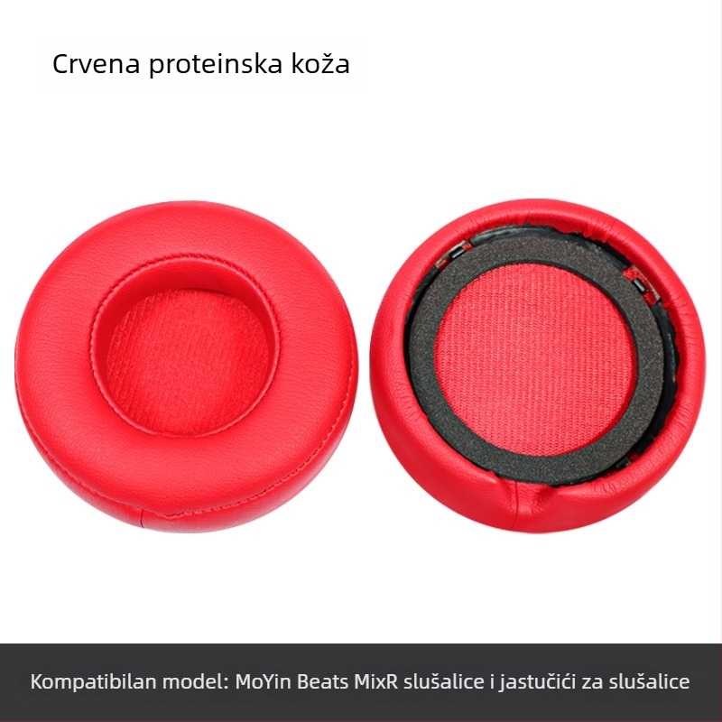 Navlaka za MixR slušalice, proteinska koža, mekana i udobna, kompatibilna s Beats MixR slušalicama