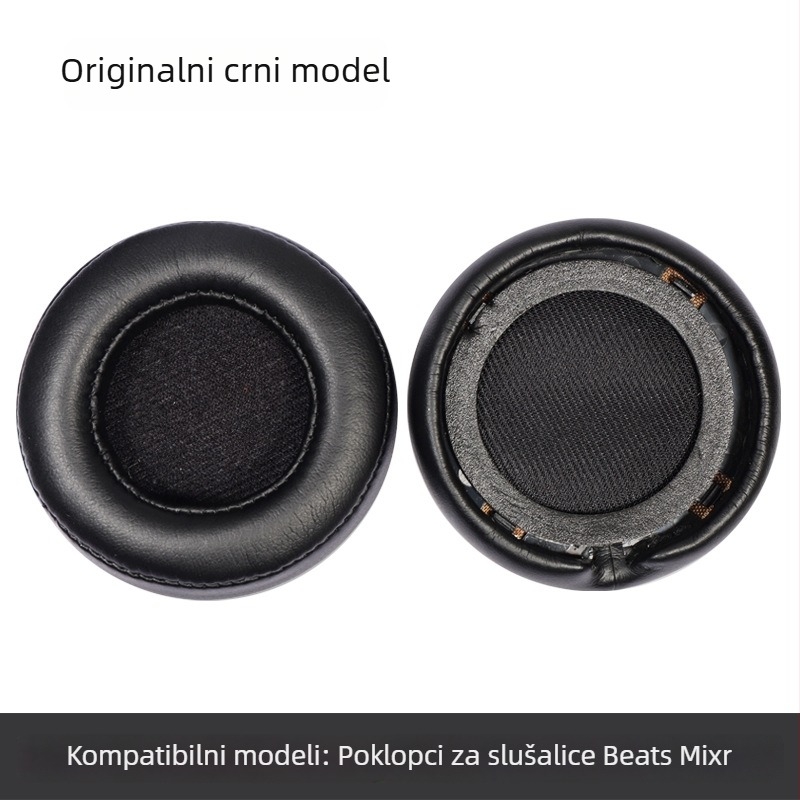 Navlaka za MixR slušalice, proteinska koža, mekana i udobna, kompatibilna s Beats MixR slušalicama