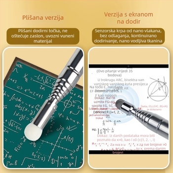 Metalni baton za nastavu, proširivi, učiteljski alat, marka Friendly, Tip: Baton, Značajke: Regularno, Ispis logotipa: Nije moguće