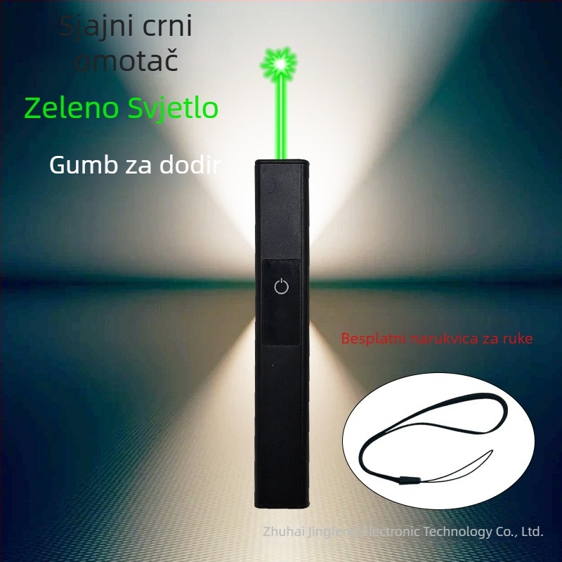 Puni laser pokazivač – metalno kućište, mogućnost otiska logotipa, prilagodba dostupna, za fizičke eksperimente, igru s kućnim ljubimcima i dalekometno osvjetljenje