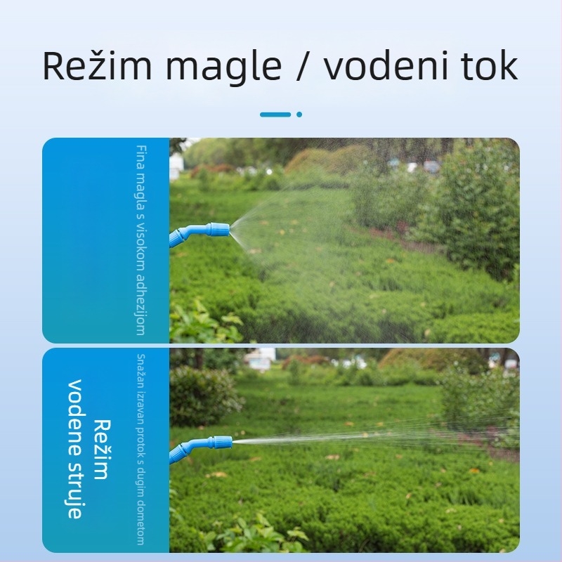 Geve plastični raspršivač s pneumatskim tlakom za kućno vrtlarstvo