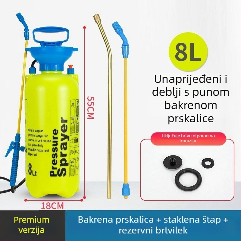 Geve plastični raspršivač s pneumatskim tlakom za kućno vrtlarstvo