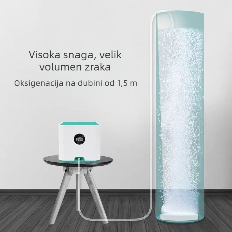 Fish Breathing – Pumpa za kisik u akvarij, bakreno jezgro motora, 1 kg, oprema za akvarij