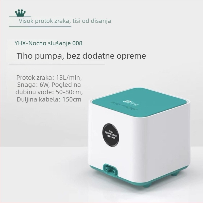 Fish Breathing – Pumpa za kisik u akvarij, bakreno jezgro motora, 1 kg, oprema za akvarij