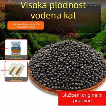 Set za uređenje akvarija: keramički pijesak, pijesak za dno, sjemenke vodnih biljaka, osnovno gnojivo, bistra voda