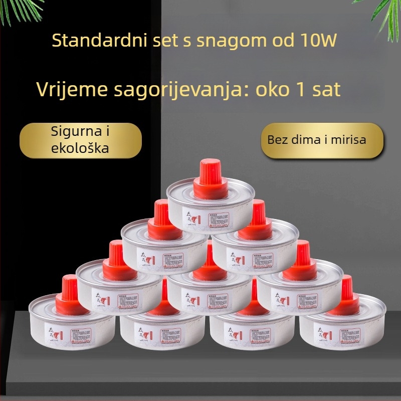 Gorivo za alkoholnu lampu za mali lonac za kuhanje – brand Friends, ekološka mješavina ulja (mineralna i biljna ulja), moderan jednostavan stil, gori 30/60/120 minuta