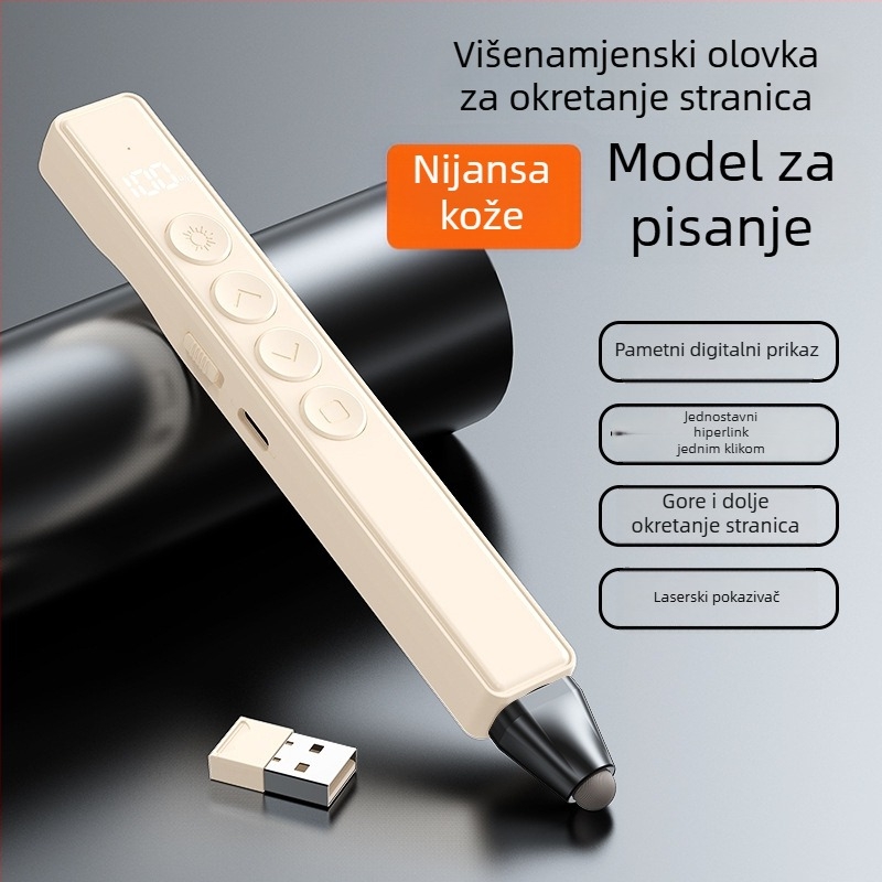 Digitalni laserski pen za prelistavanje stranica s PPT kontrolom — ABS kućište, Nope brend, tiskanje logotipa, prilagodba