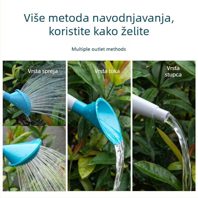 Kantica za zalijevanje s dugim izljevom i raspršivačem za balkonske vrtove