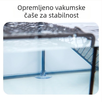 Platforma za sunčanje kornjača - aluminijska legura, 200 g, Oprema za akvarij za vodene kornjače