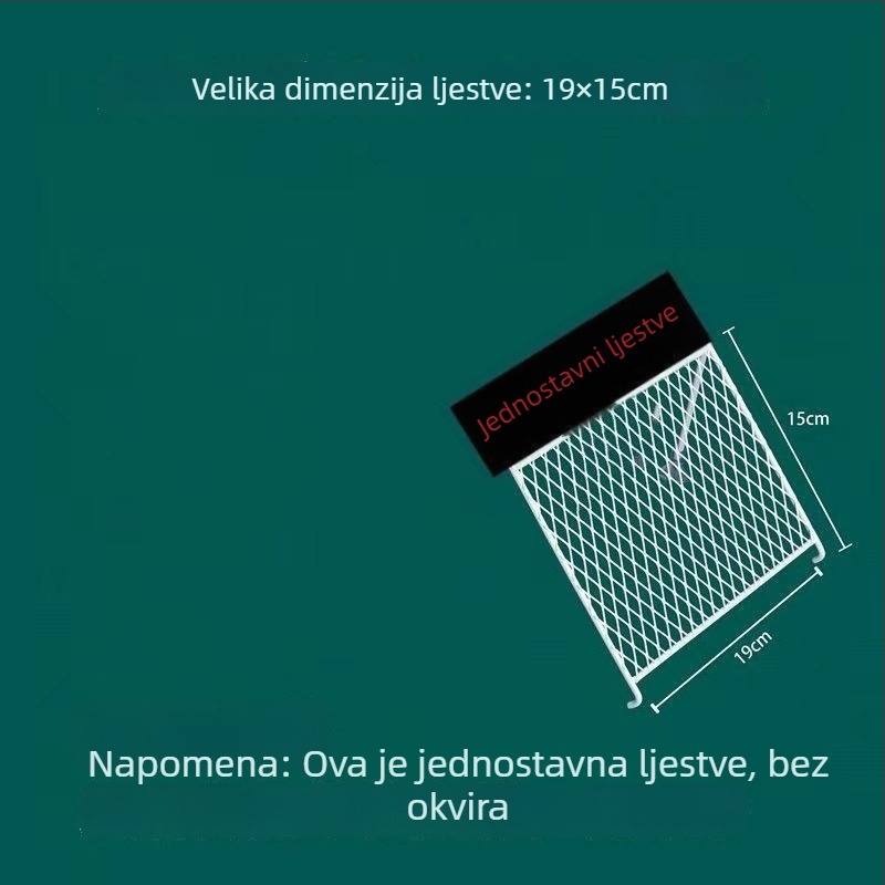 Platforma za sunčanje kornjača - aluminijska legura, 200 g, Oprema za akvarij za vodene kornjače