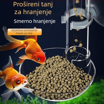 Izvlačna cijev za hranjenje za akvarij za ribe, škampe i Kornjače — ručno hranjenje, brend Water Island Chronicle, kutija s 10 kom