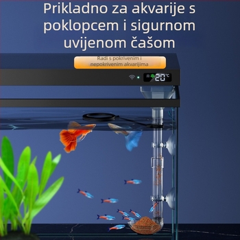 Izvlačna cijev za hranjenje za akvarij za ribe, škampe i Kornjače — ručno hranjenje, brend Water Island Chronicle, kutija s 10 kom