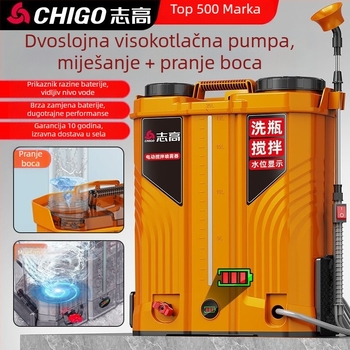 Električni miješajući raspršivač u bočici, ručni nositelj s litijskom baterijom za poljoprivredu, visokotlačni raspršivač pesticida - Materijal: Drugo; Tip: Zadani predmet; Marka: Drugo; Primjenjivi scenariji: Drugi; Uvoz: Ne