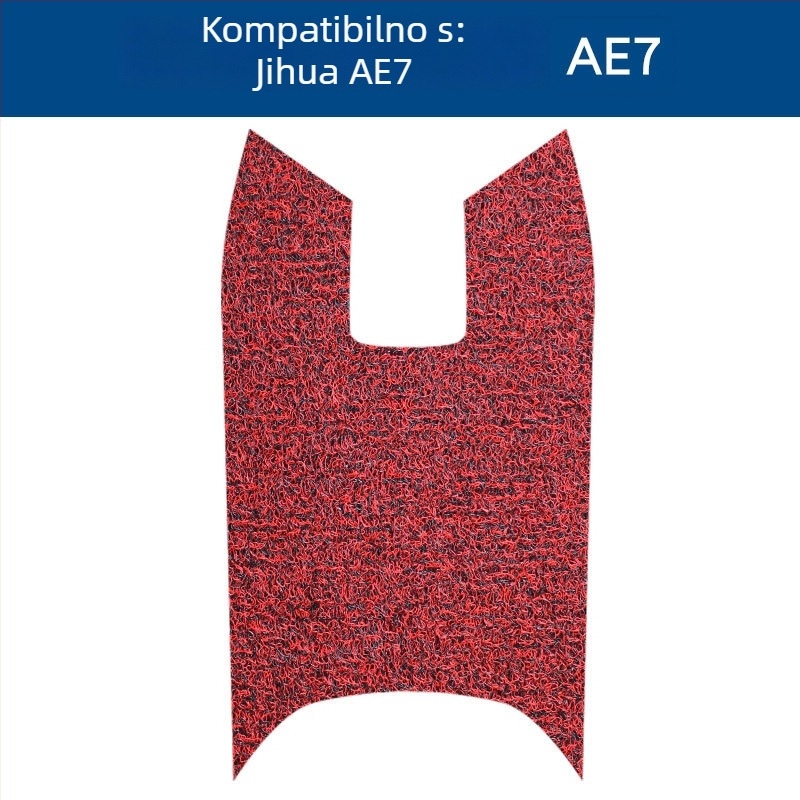 Ploča pedale za električno vozilo – prednja pedala, vodootporna, protuklizna, otporna na habanje, Silk Coil materijal, brushed završna obrada