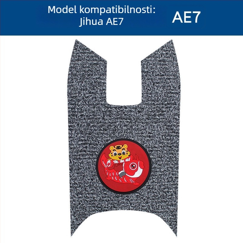 Ploča pedale za električno vozilo – prednja pedala, vodootporna, protuklizna, otporna na habanje, Silk Coil materijal, brushed završna obrada